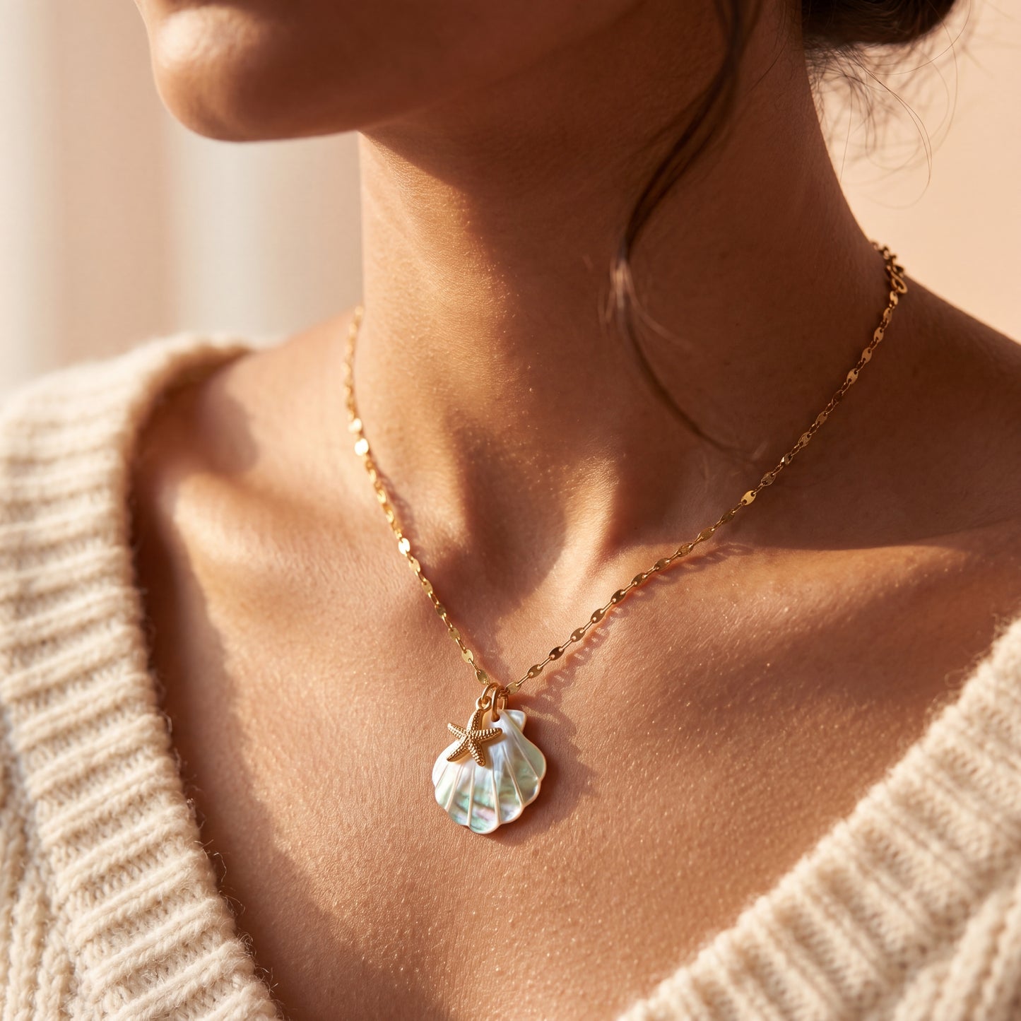 Shell & Starfish Necklace