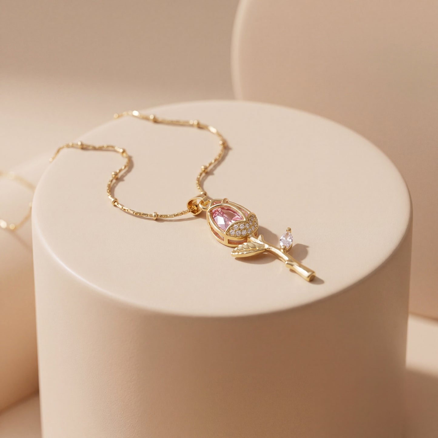Tulip Pendant Necklace
