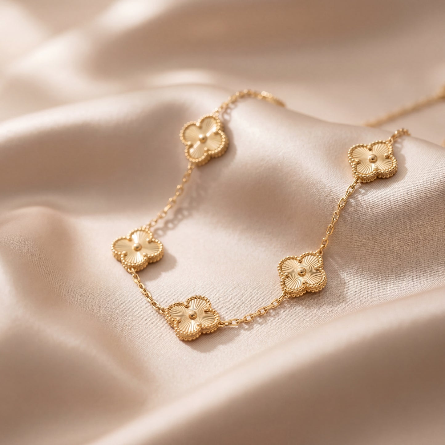 Golden Clover Bracelet